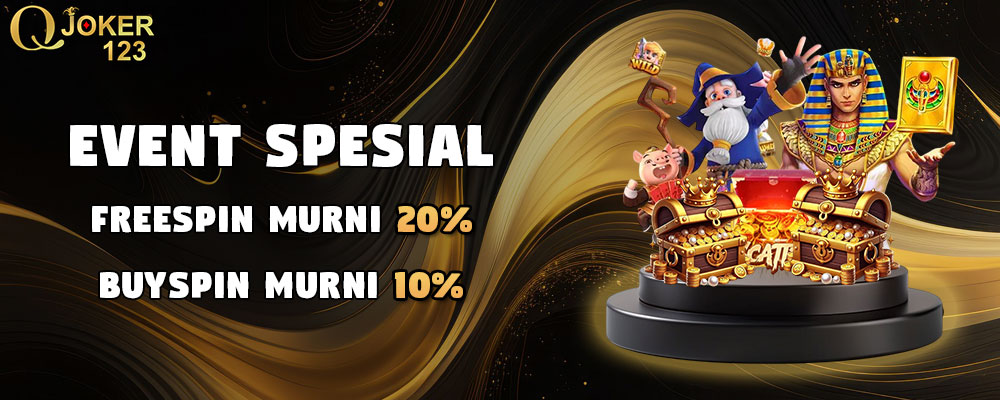 Event FREESPIN MURNI 20% & BUY FREESPIN 10%